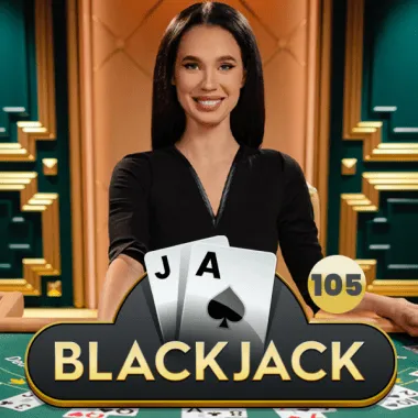 Blackjack 105 game tile