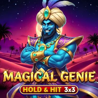 Magical Genie - Hold & Hit 3x3 game tile