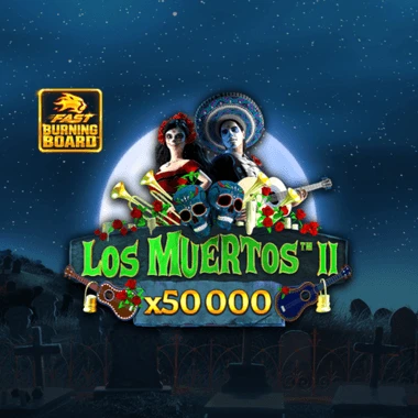Los Muertos Fast II Burning Board game tile