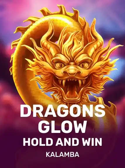 Dragons Glow Hold and Win game tile