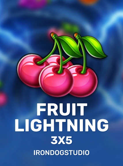 Fruit Lightning 3x5 game tile