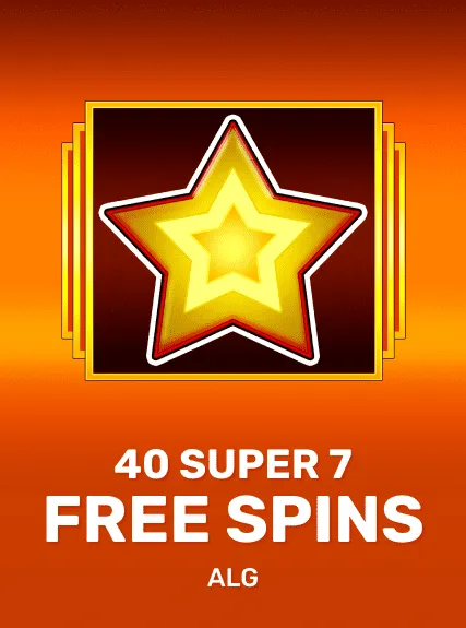 40 Super 7 Free Spins game tile