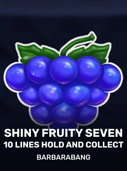 Shiny Fruity Seven 10 Lines Hold and Collect game tile