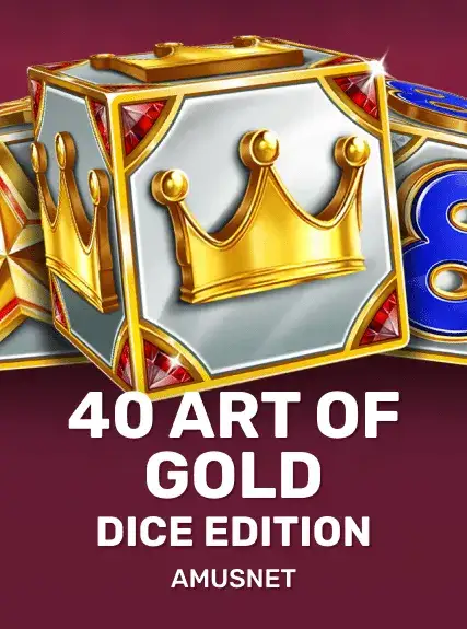 40 Art of Gold Dice Edition game tile
