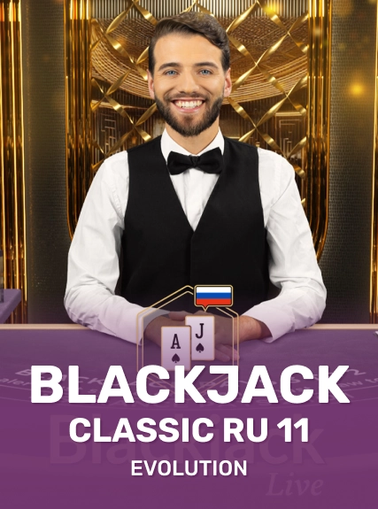 Blackjack Classic Ru 11 game tile