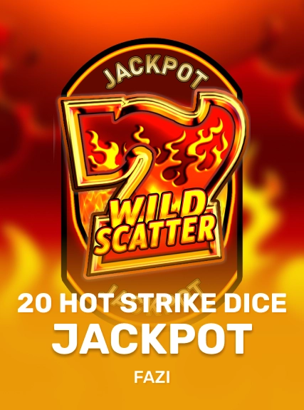 20 Hot Strike Dice Jackpot game tile