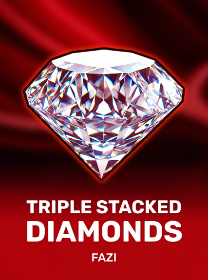 Triple Stacked Diamonds game tile