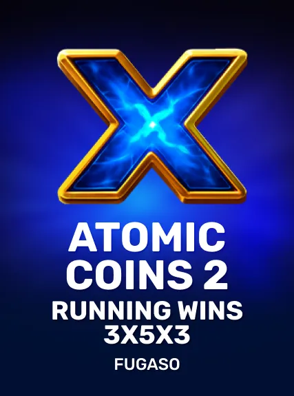 Atomic Coins 2: RUNNING WINS 3x5x3 game tile