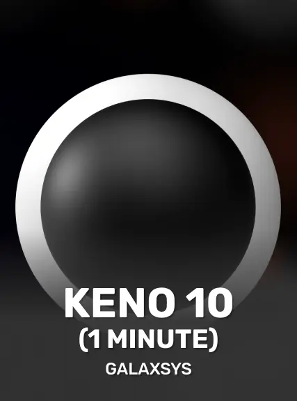 Keno 10 (1 Minute) game tile