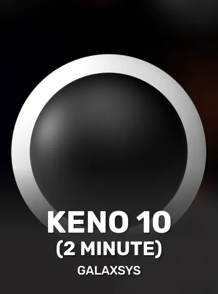 Keno 10 (2 Minute) game tile