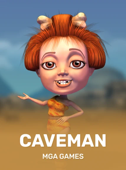 Caveman game tile