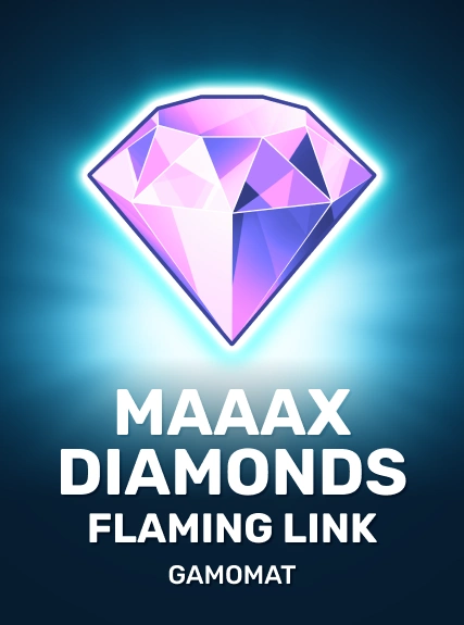 Maaax Diamonds Flaming Link game tile