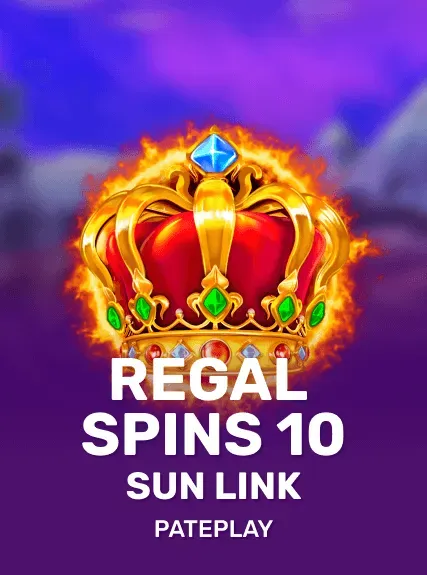 Regal Spins 10 Sun Link game tile