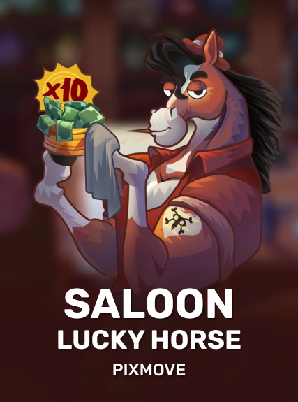 Saloon Lucky Horse game tile