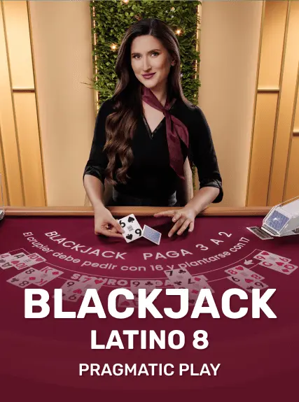 Blackjack Latino 8 game tile