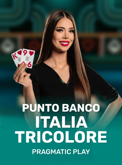 Punto Banco Italia Tricolore game tile