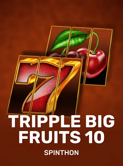 Tripple Big Fruits 10 game tile