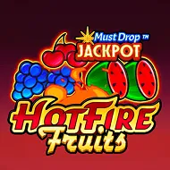 Must Drop Jackpot Hot Fire Fruits game tile