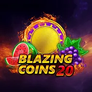 Blazing Coins 20 game tile