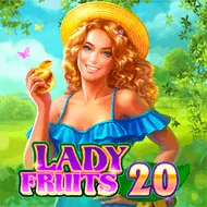 Lady Fruits 20 game tile