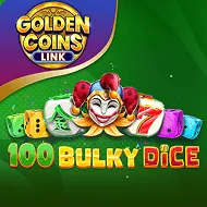 100 Bulky Dice Golden Coins Link game tile