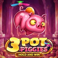 3 Pot Piggies Hold And Win game tile