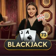 Blackjack 73 game tile