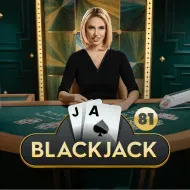 Blackjack 81 game tile