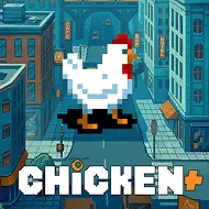 Chicken+ game tile