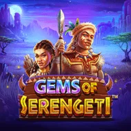 Gems of Serengeti game tile