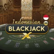 Indonesian BlackjackX 20 game tile