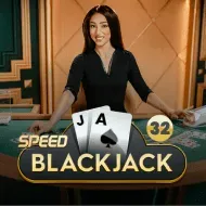Speed Blackjack 32 game tile