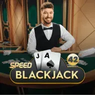 Speed Blackjack 42 game tile