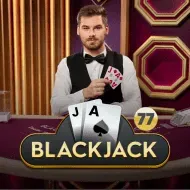 Blackjack 77 game tile