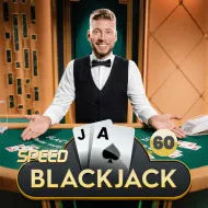 Speed Blackjack 60 game tile