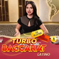 Turbo Baccarat Latino 1 game tile