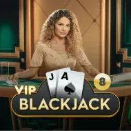 VIP Blackjack 8 game tile