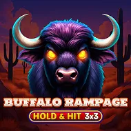 Buffalo Rampage - Hold & Hit 3x3 game tile