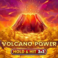 Volcano Power - Hold & Hit 3x3 game tile