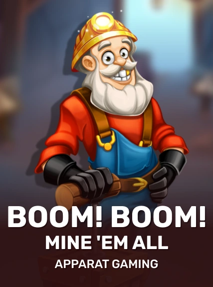 Boom! Boom! Mine 'em all game tile