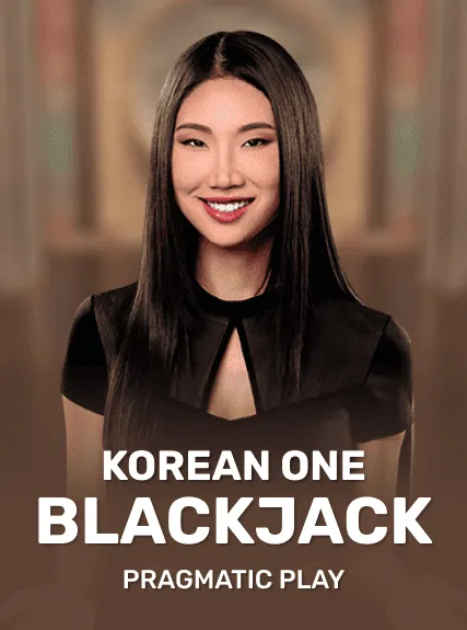 Korean ONE Blackjack game tile
