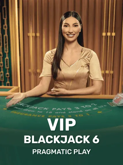 VIP Blackjack 6 game tile