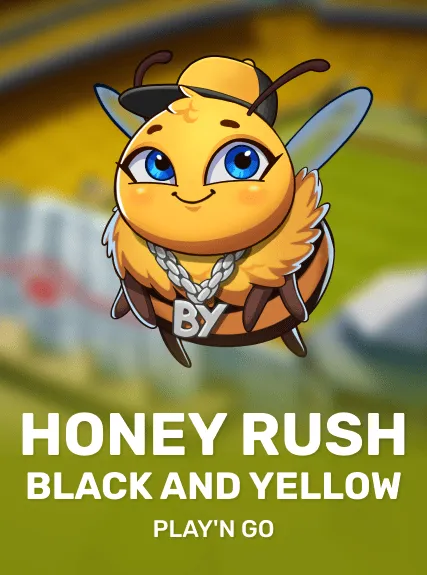 Honey Rush Black and Yellow game tile