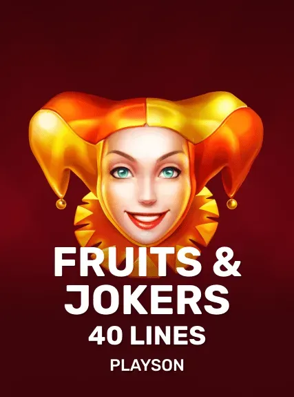 Fruits & Jokers: 40 Lines game tile