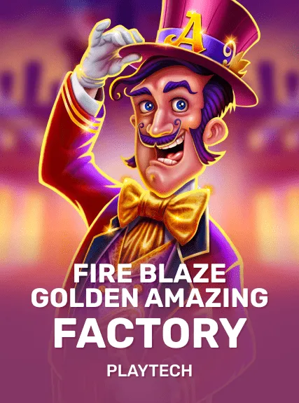 Fire Blaze Golden Amazing Factory game tile