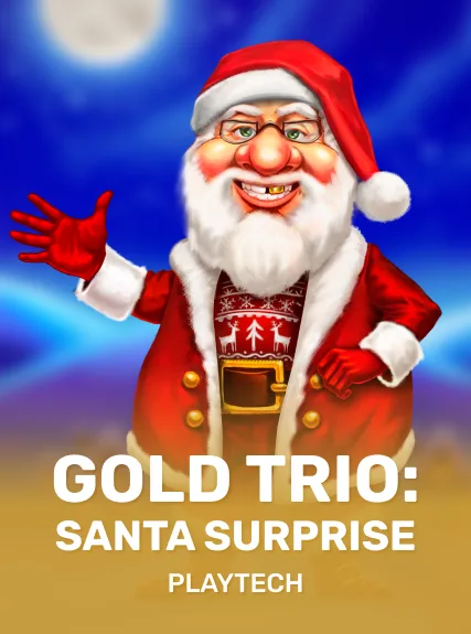 Gold Trio: Santa Surprise game tile