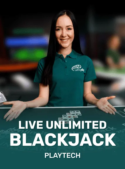 Live Unlimited Blackjack game tile