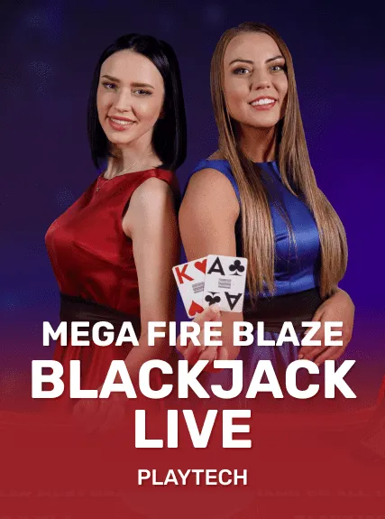Mega Fire Blaze Blackjack Live game tile