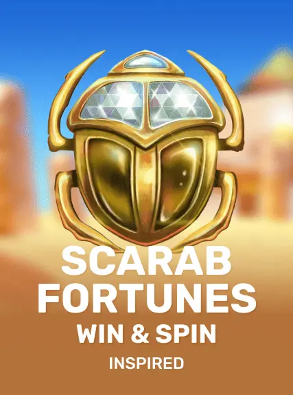 Scarab Fortunes Win & Spin game tile