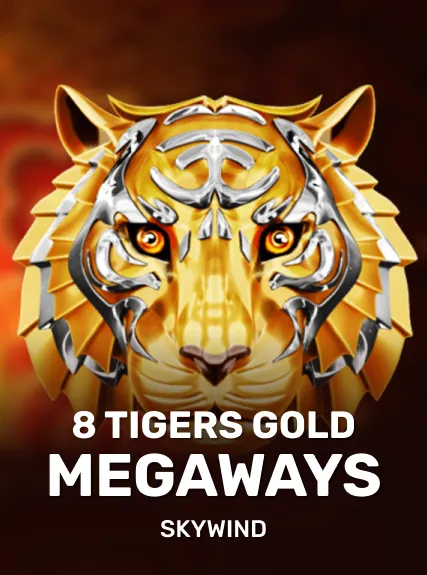 8 Tigers Gold Megaways game tile